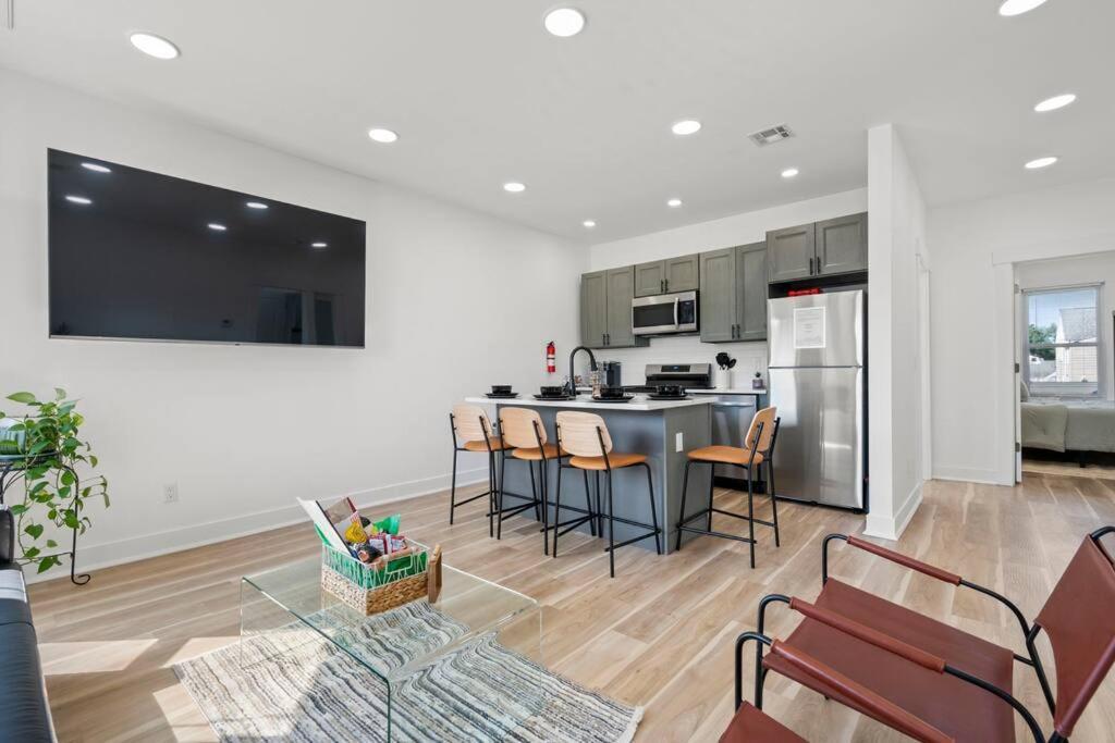 10Guests! Parking 2Nd Floor-Duplex Apartment Fair Lawn Exterior foto